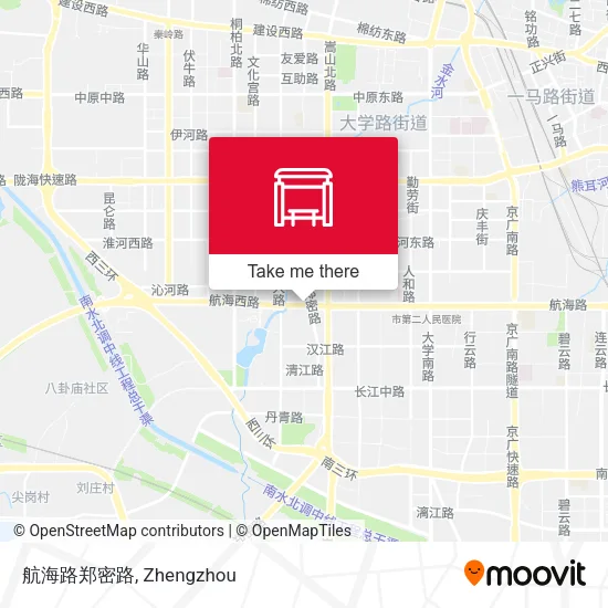 航海路郑密路 map