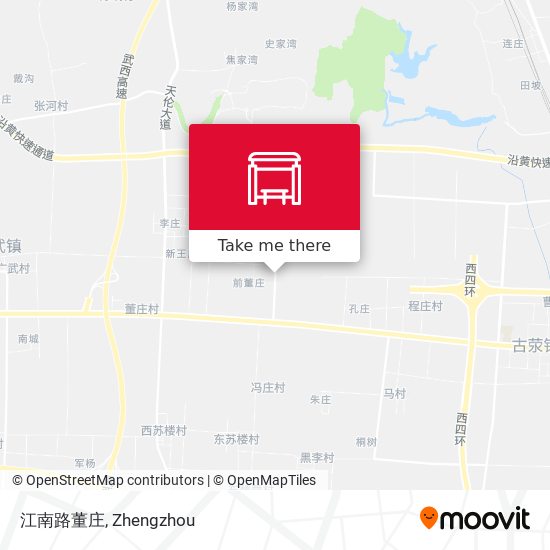 江南路董庄 map
