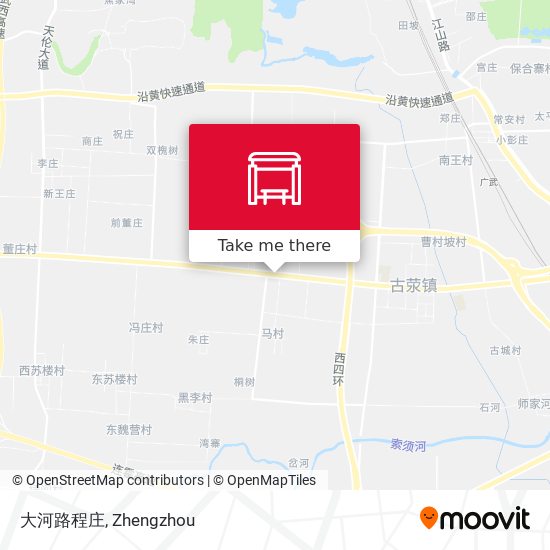 大河路程庄 map