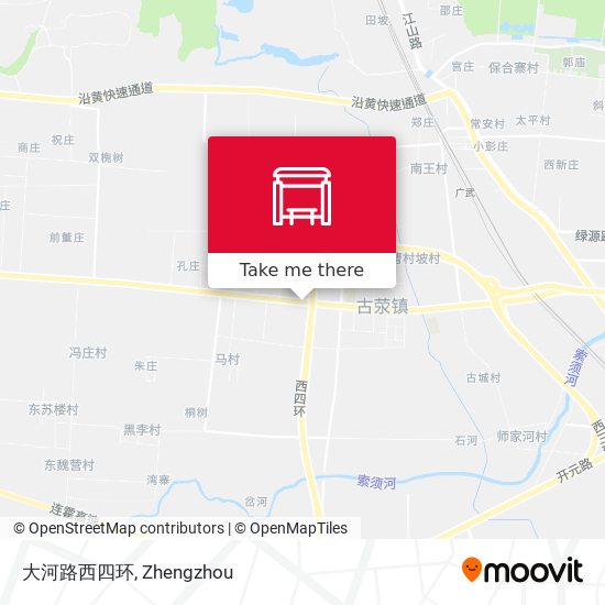 大河路西四环 map