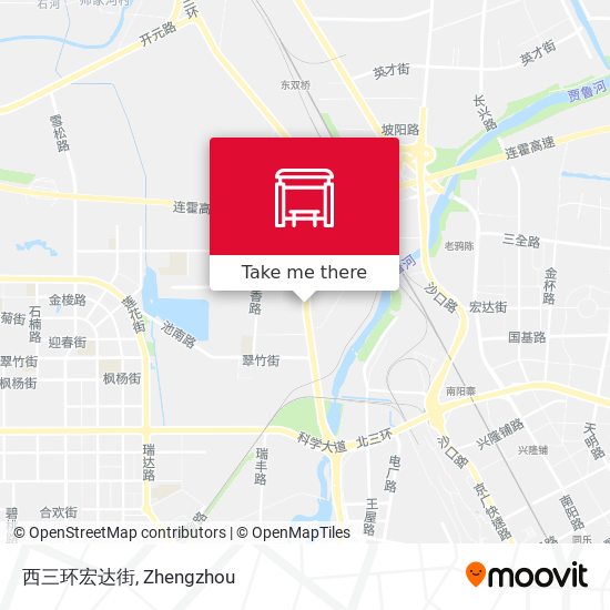 西三环宏达街 map