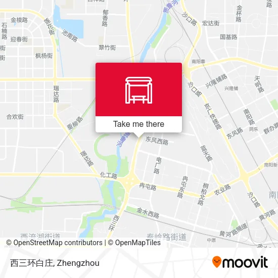 西三环白庄 map