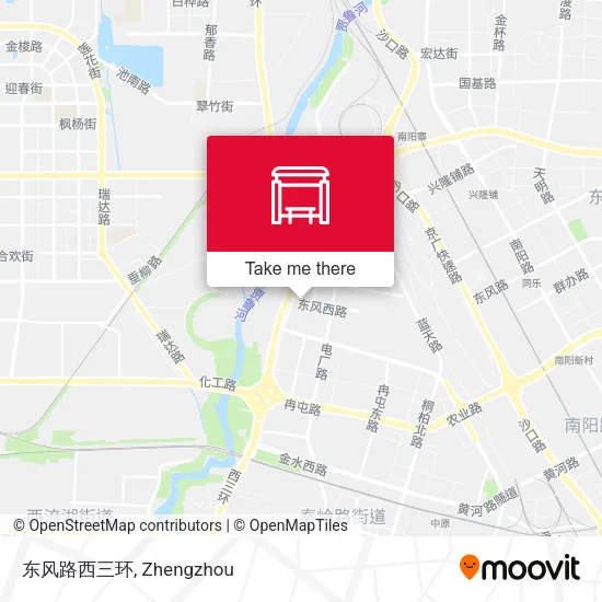 东风路西三环 map