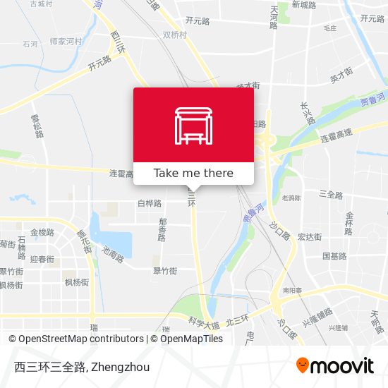 西三环三全路 map