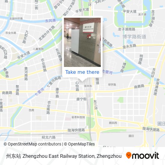 州东站 Zhengzhou East Railway Station map