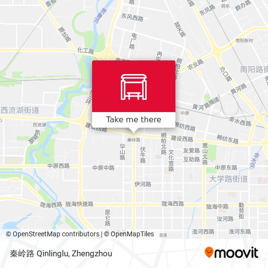 秦岭路 Qinlinglu map