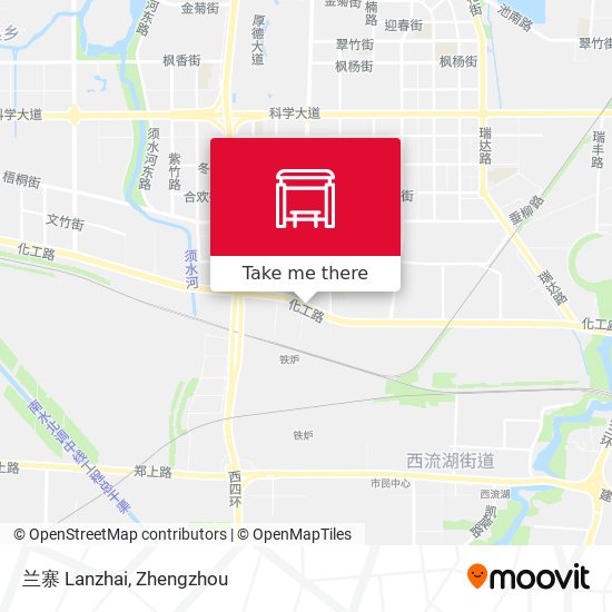 兰寨 Lanzhai map