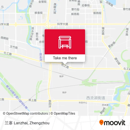 兰寨 Lanzhai map
