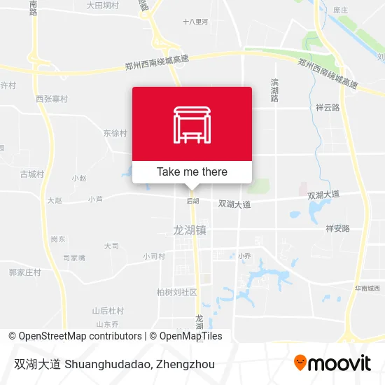 双湖大道 Shuanghudadao map