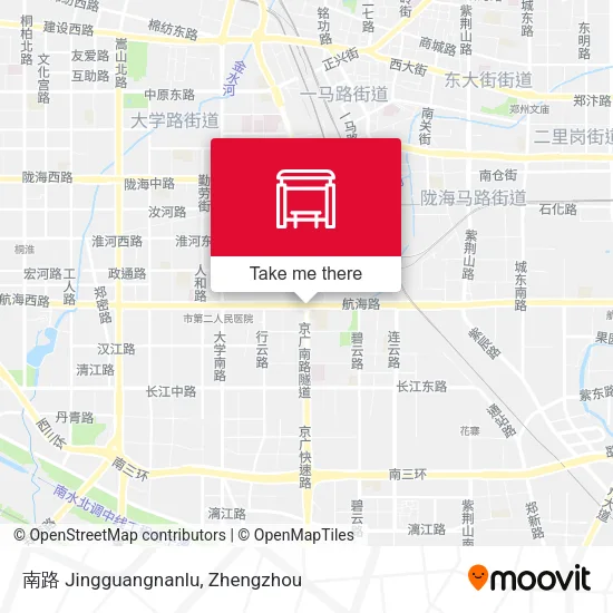 南路 Jingguangnanlu map