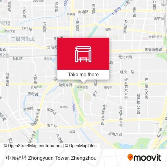 中原福塔 Zhongyuan Tower map