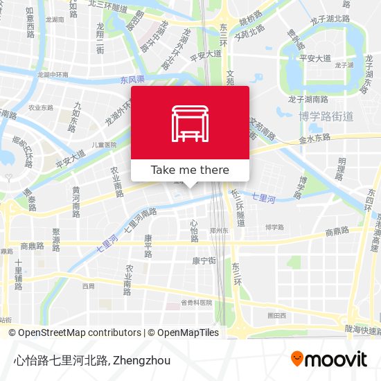 心怡路七里河北路 map