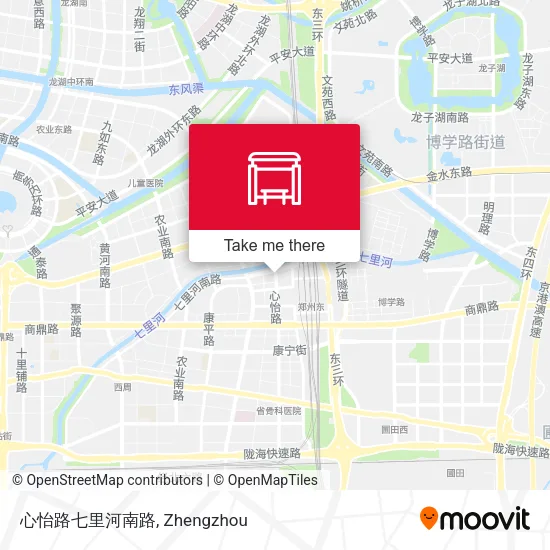 心怡路七里河南路 map