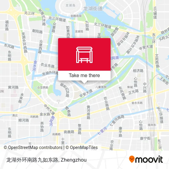 龙湖外环南路九如东路 map