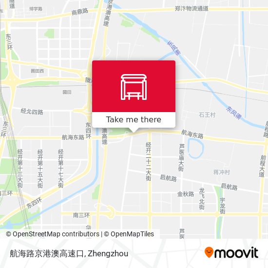 航海路京港澳高速口 map
