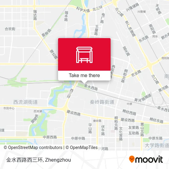 金水西路西三环 map