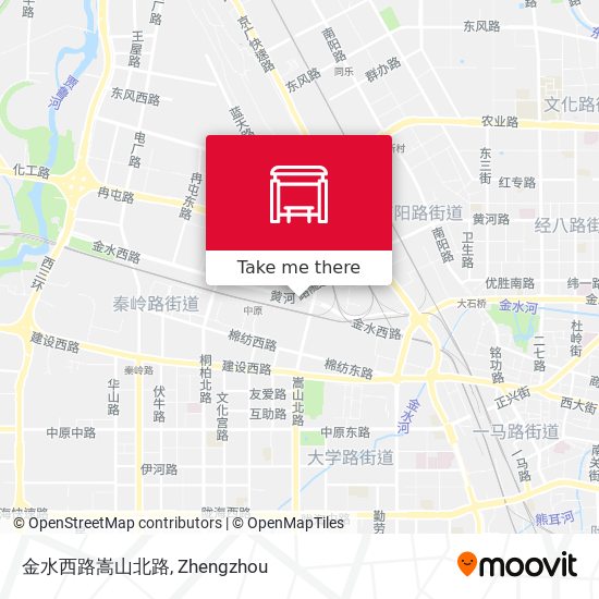 金水西路嵩山北路 map