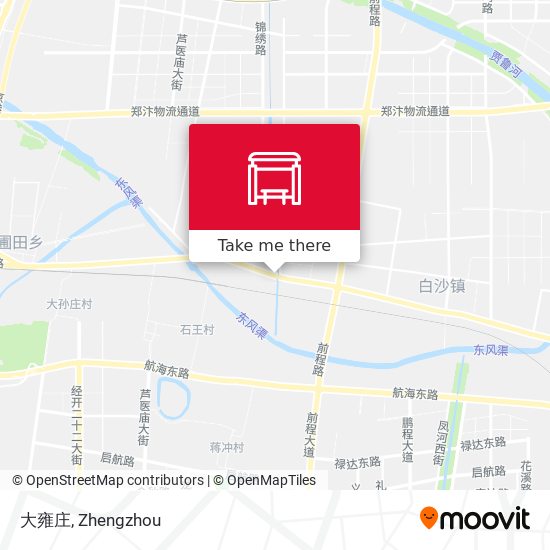 大雍庄 map