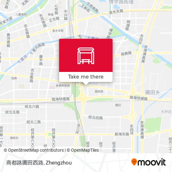 商都路圃田西路 map