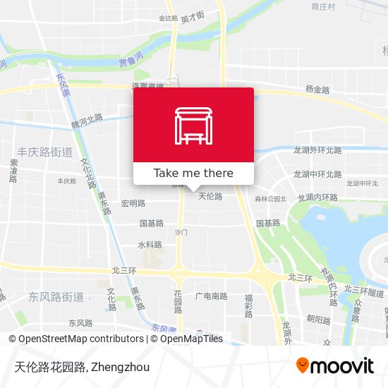 天伦路花园路 map