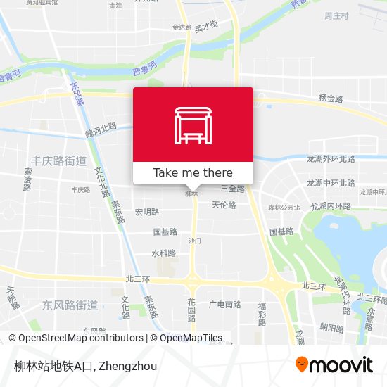 柳林站地铁A口 map