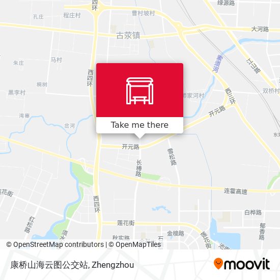 康桥山海云图公交站 map
