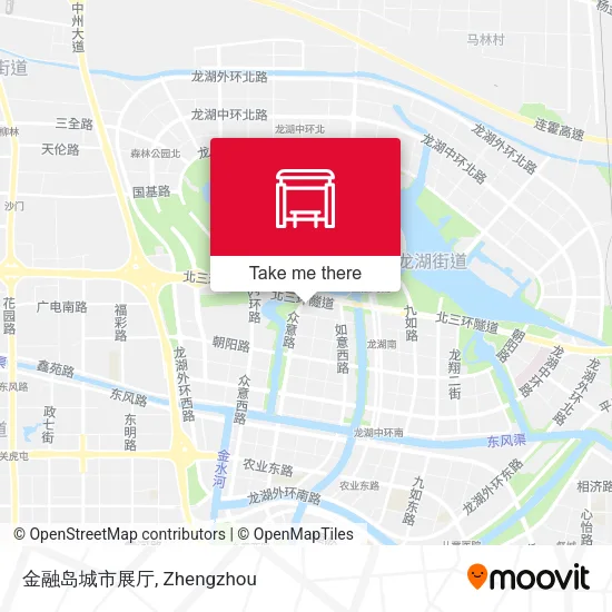 金融岛城市展厅 map
