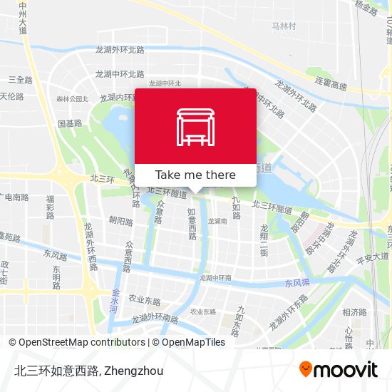北三环如意西路 map
