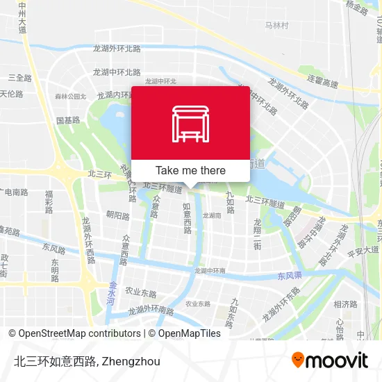 北三环如意西路 map