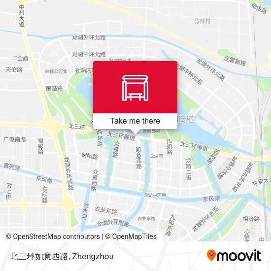 北三环如意西路 map