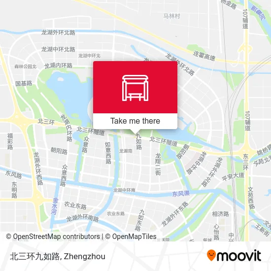 北三环九如路 map