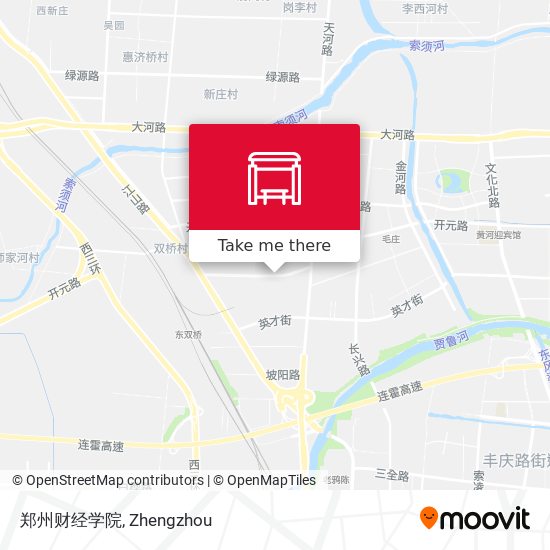 郑州财经学院 map