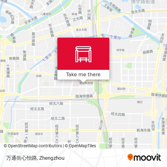 万通街心怡路 map