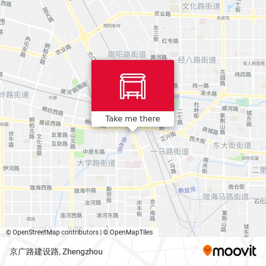 京广路建设路 map