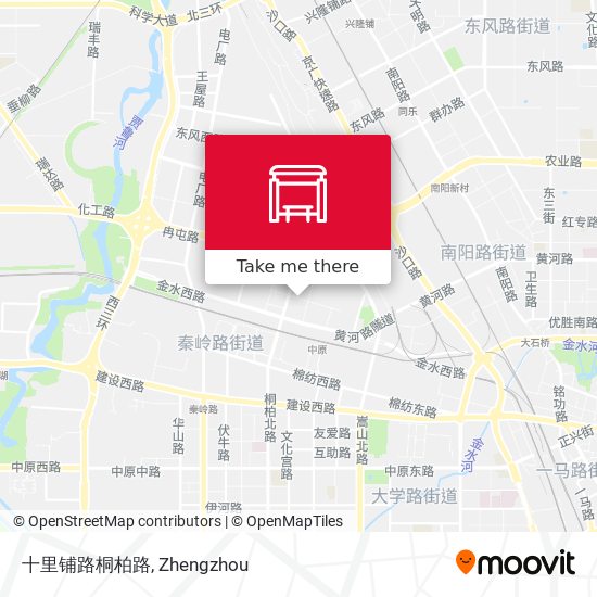 十里铺路桐柏路 map