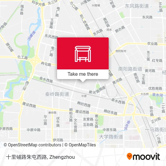 十里铺路朱屯西路 map