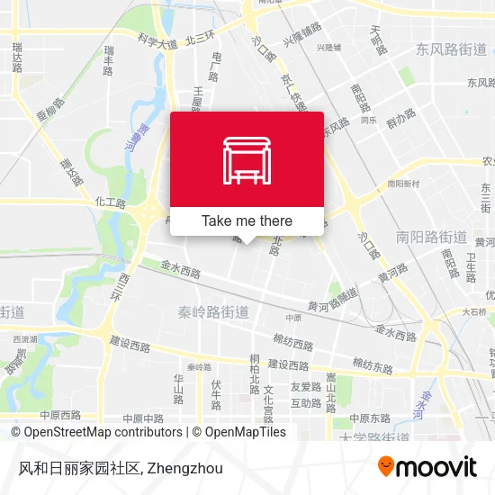 风和日丽家园社区 map