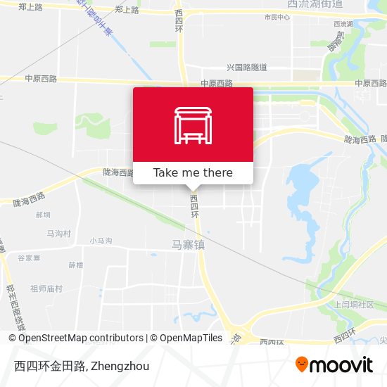 西四环金田路 map