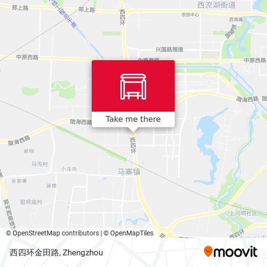 西四环金田路 map