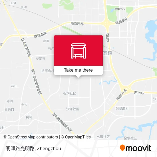 明晖路光明路 map