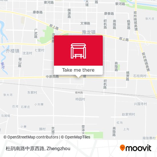 杜鹃南路中原西路 map