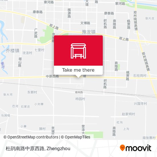 杜鹃南路中原西路 map