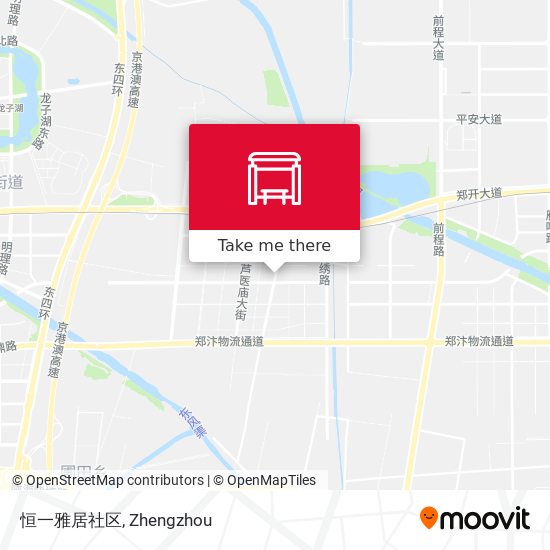恒一雅居社区 map