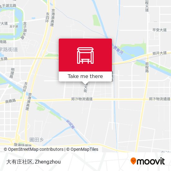 大有庄社区 map