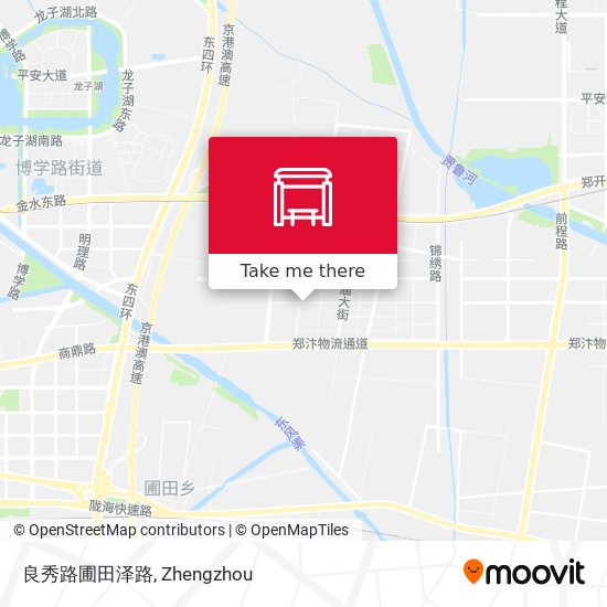 良秀路圃田泽路 map