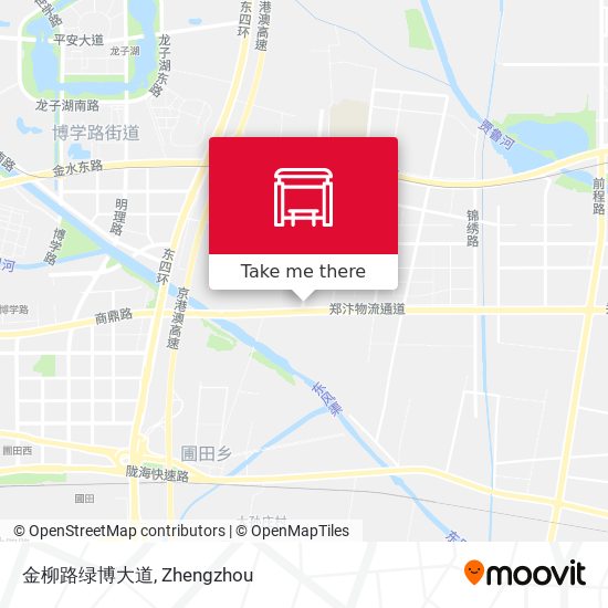 金柳路绿博大道 map