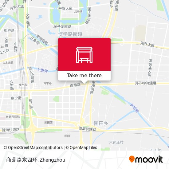 商鼎路东四环 map