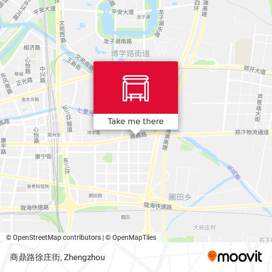 商鼎路徐庄街 map
