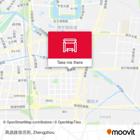 商鼎路徐庄街 map
