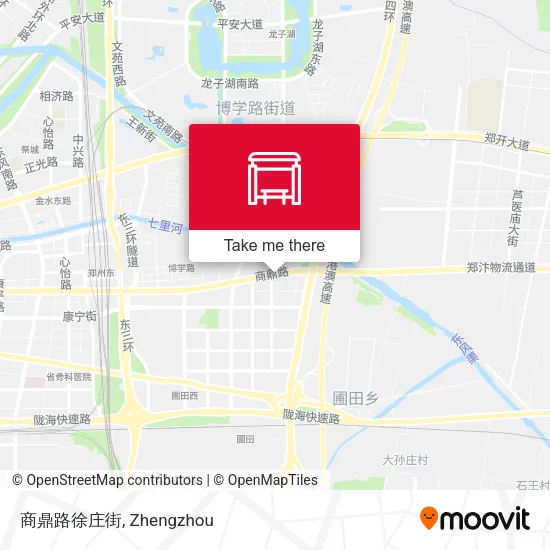 商鼎路徐庄街 map